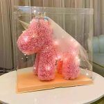 Pink Rose Unicorn LED Gift Box