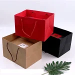 Marble Large Rope Handle Gift Bag - Image 2